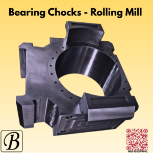Industrial bearing pedestal casting